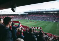 people watching soccer game